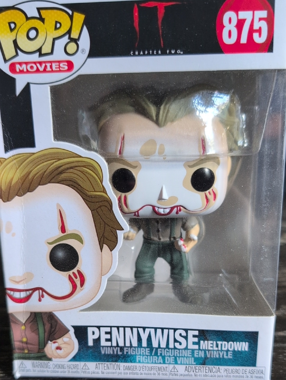 Funko Pennywise Meltdown Vinyl Figure - White, Green, Brown